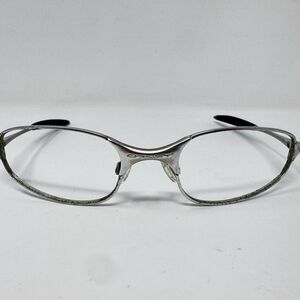 Vintage Oakley A Wire Light Silver Sunglass Frames B